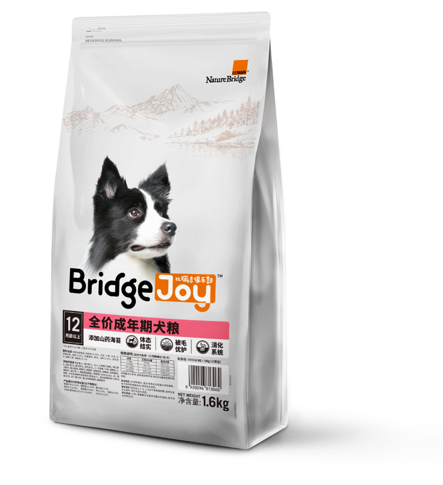 比瑞吉俱樂部全價成年期犬糧 添加山藥海苔1.6kg